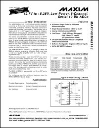 Click here to download MAX149BCAP-T Datasheet