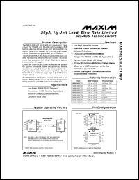 Click here to download MAX1482ESD-T Datasheet