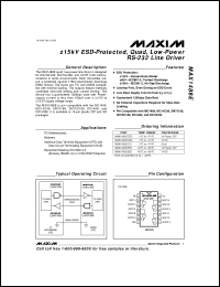 Click here to download MAX1488EESD+ Datasheet