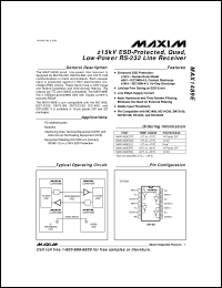 Click here to download MAX1489ECPD Datasheet