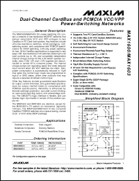 Click here to download MAX1600EAI-T Datasheet