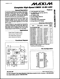 Click here to download MAX162BCWG-T Datasheet