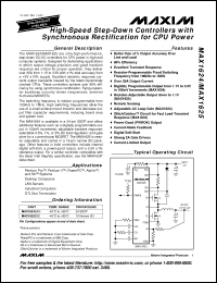 Click here to download MAX1625ESE-T Datasheet