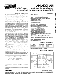 Click here to download MAX1632CAI Datasheet
