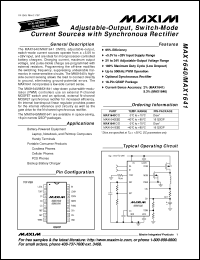 Click here to download MAX1640C/D Datasheet