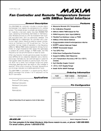 Click here to download MAX1669 Datasheet