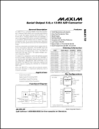 Click here to download MAX170CCPA+ Datasheet