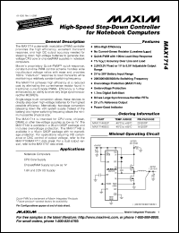Click here to download MAX172AING Datasheet