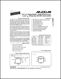 Click here to download MAX180ACQH-TD Datasheet