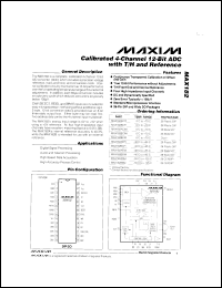 Click here to download MAX189CCPA Datasheet