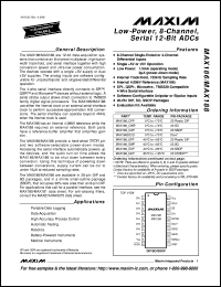 Click here to download MAX192ACWP Datasheet