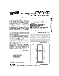 Click here to download MAX207ECWG Datasheet