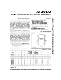 Click here to download MAX212EAG+ Datasheet