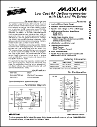 Click here to download MAX2450CEP Datasheet