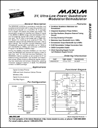 Click here to download MAX250ESD Datasheet