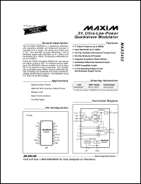 Click here to download MAX2511EEI Datasheet