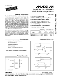 Click here to download MAX253CUA-T Datasheet