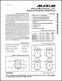 Click here to download MAX2661EUT-T Datasheet