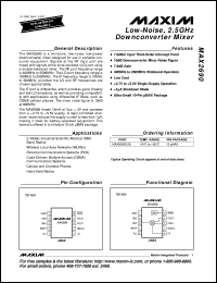 Click here to download MAX295C/D Datasheet