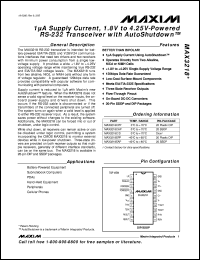 Click here to download MAX3224EPP Datasheet