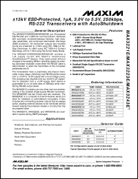 Click here to download MAX325CSA-T Datasheet