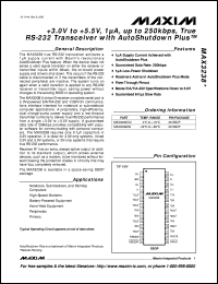 Click here to download MAX3263CAG Datasheet