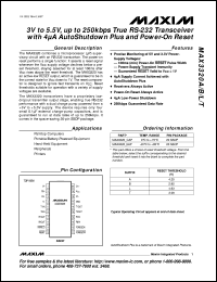 Click here to download MAX338EJE Datasheet