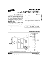 Click here to download MAX3760 Datasheet