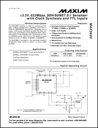 Click here to download MAX3761EEP Datasheet