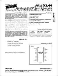 Click here to download MAX3831UCB Datasheet