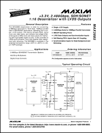 Click here to download MAX398ESE Datasheet