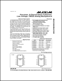 Click here to download MAX409ACPA Datasheet