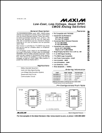 Click here to download MAX4103ESA+ Datasheet