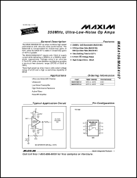 Click here to download MAX4131C/D Datasheet