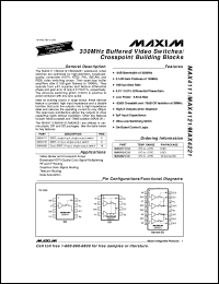 Click here to download MAX4137 Datasheet