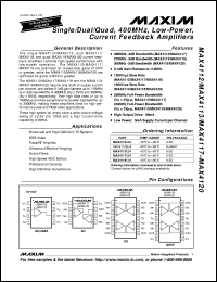 Click here to download MAX4141CSD-T Datasheet
