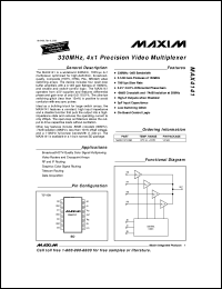 Click here to download MAX4162EUK Datasheet