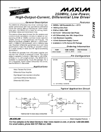 Click here to download MAX4168EPD Datasheet