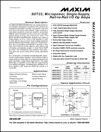 Click here to download MAX4278MJA Datasheet