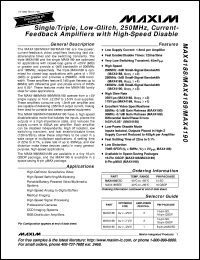 Click here to download MAX4213EUA Datasheet