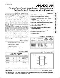 Click here to download MAX4374TEUB Datasheet