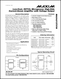 Click here to download MAX4427ESA+ Datasheet