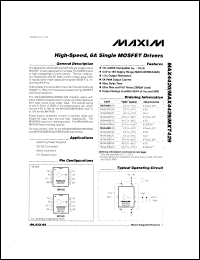 Click here to download MAX4451ESA Datasheet