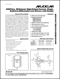 Click here to download MAX4502ESA Datasheet