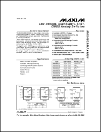 Click here to download MAX4513MJE Datasheet