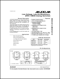 Click here to download MAX4521ESE Datasheet