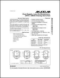 Click here to download MAX4524C/D Datasheet