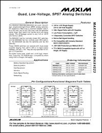 Click here to download MAX4529C/D Datasheet