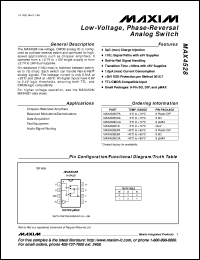 Click here to download MAX4537CPE Datasheet