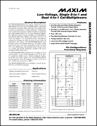 Click here to download MAX4553CEE Datasheet